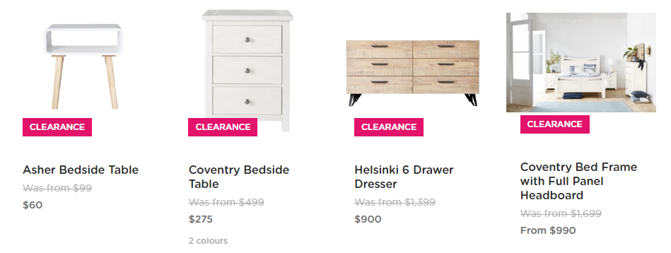 Snooze Clearance