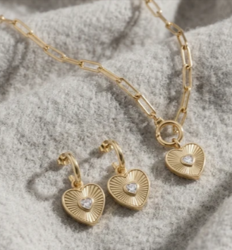 The Gold Reverie Set from the Heavenly London save on sets shopping category
