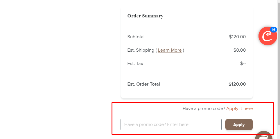 How do I use my Collov promo code?