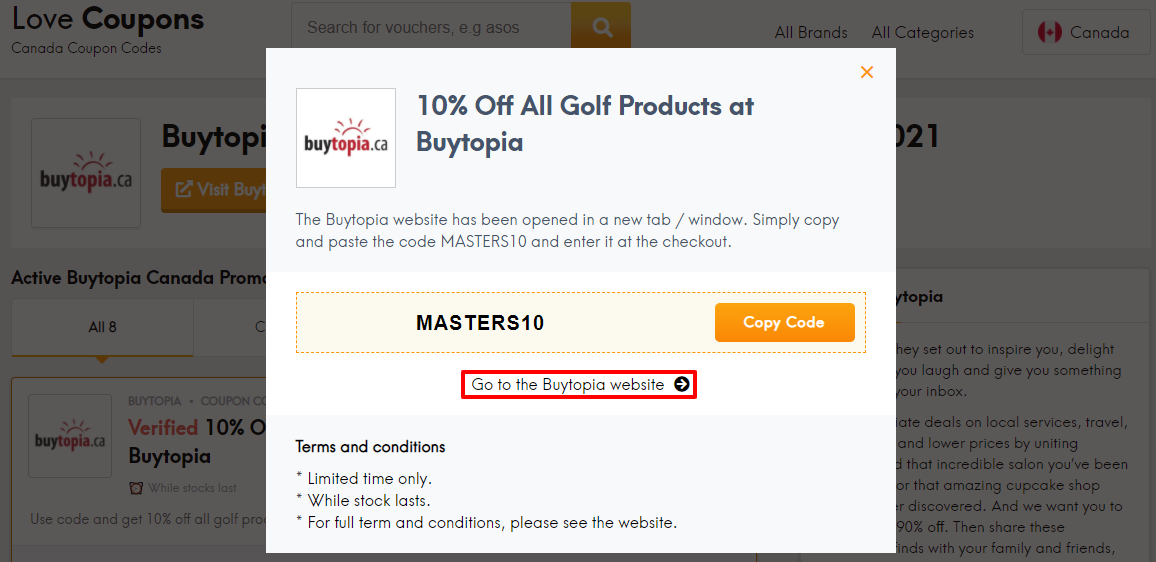 Buytopia Offer