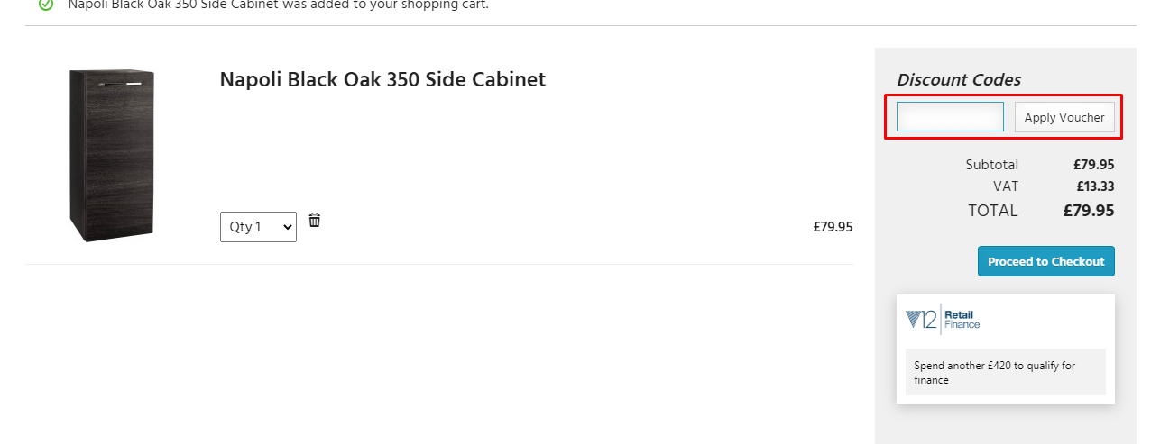 How do I use my Wholesale Domestic discount code?