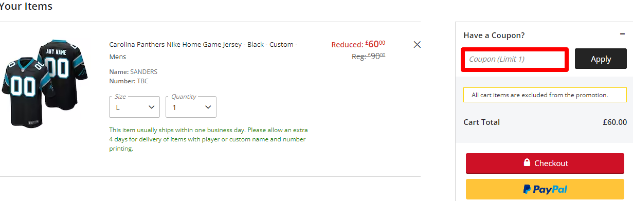 Verified 20% Off | NFL Shop Coupon Codes for July 2025