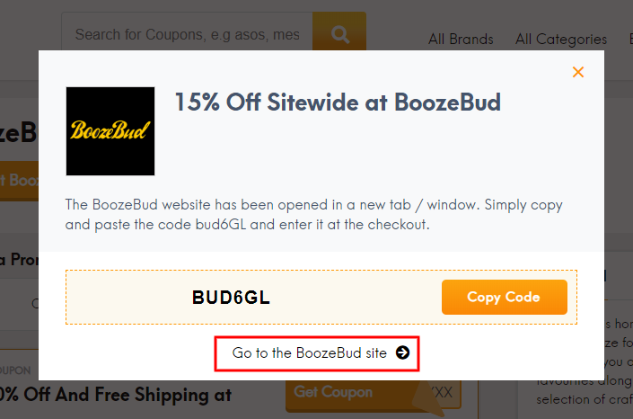 Go to BoozeBud site