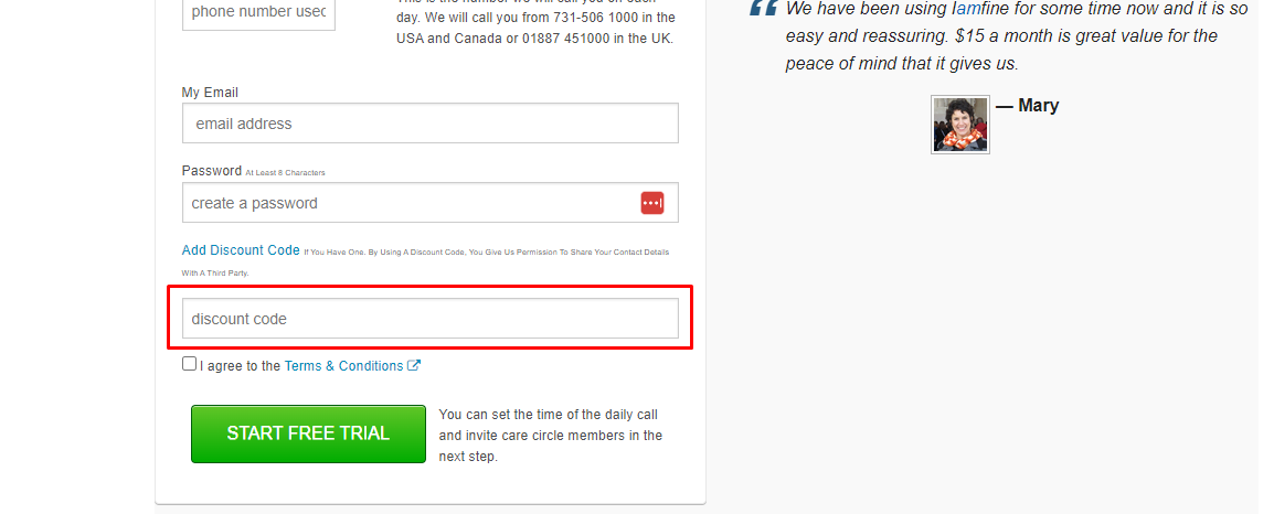 How do I use my Iamfine discount code?