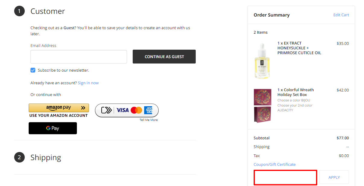 Coupon