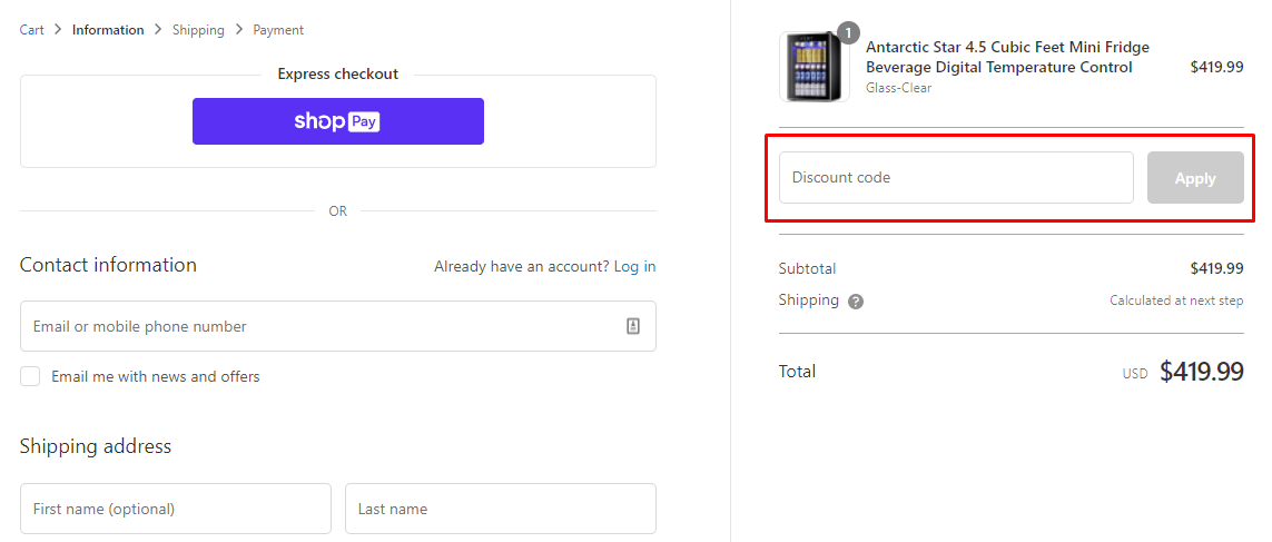 How do I use my R.W.FLAME discount code?