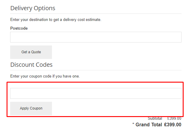 How do I use my PRC Direct discount code?