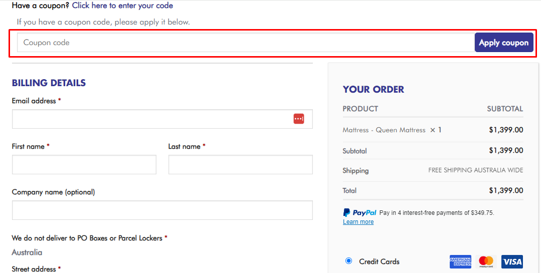 How do I use my Sleep Republic coupon code?