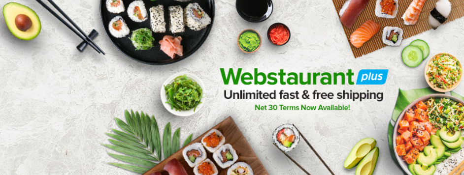 About WebstaurantStore Homepage