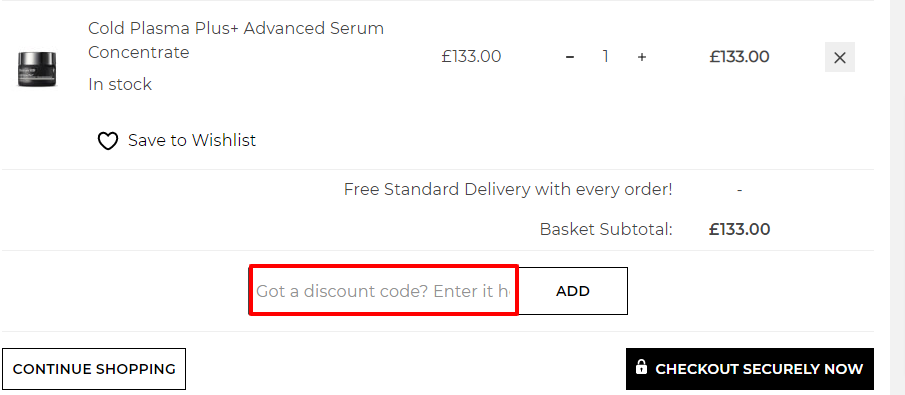 Discount Code