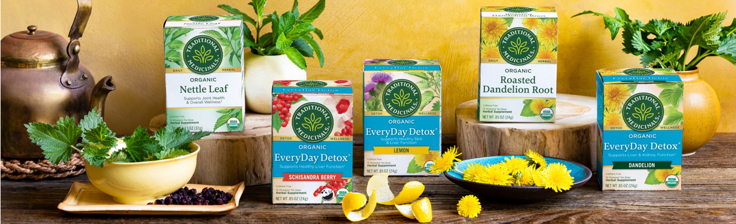 About Traditional Medicinals Homepage