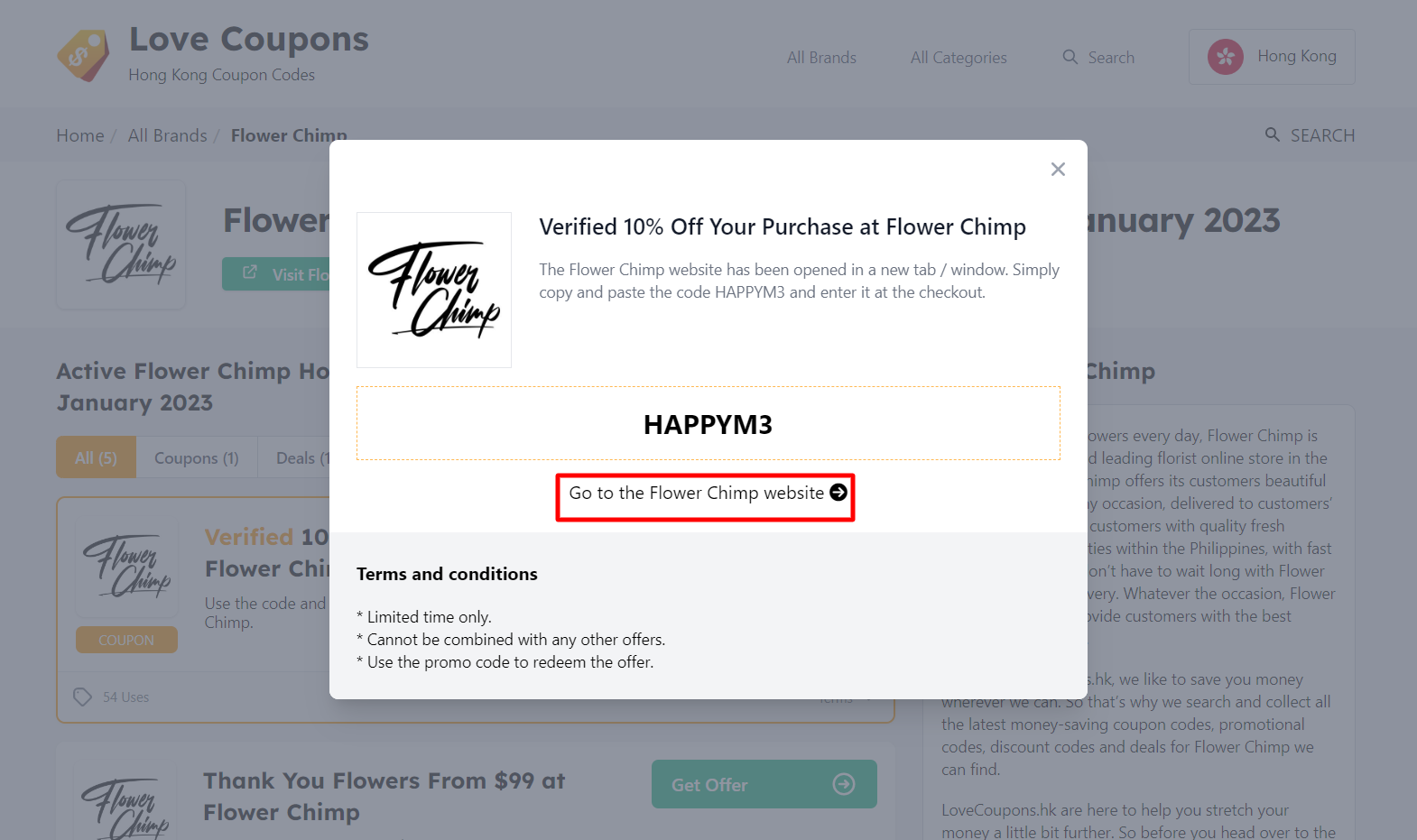 Verified 10 Off Flower Chimp Discount & Promo Codes