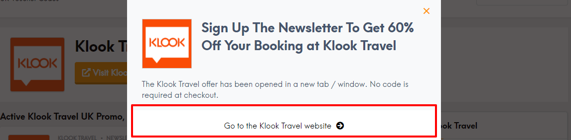 Klook promo uk
