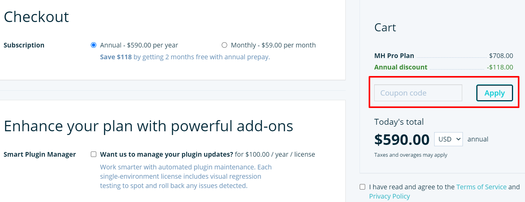 How do I use my WP Engine coupon code?