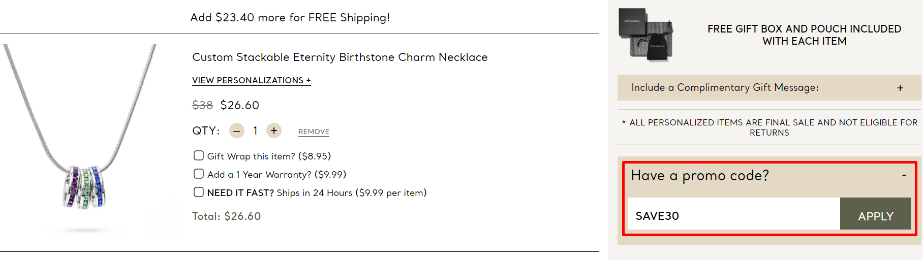 How do I use my Eve's Addiction promo code?