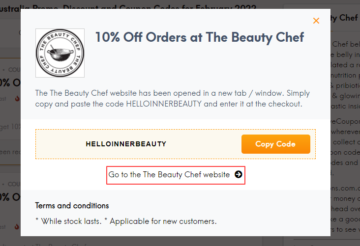 The Beauty Chef Coupon & Promo Codes Verified 20 Off