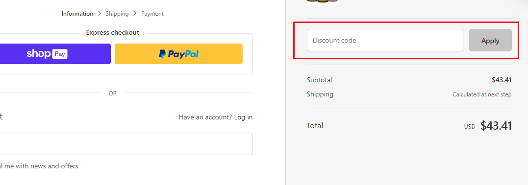 How do I use my Nature Made discount code?