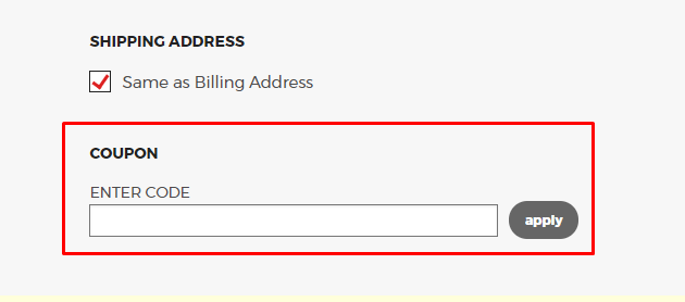 How do I use my Magazine Store coupon code?