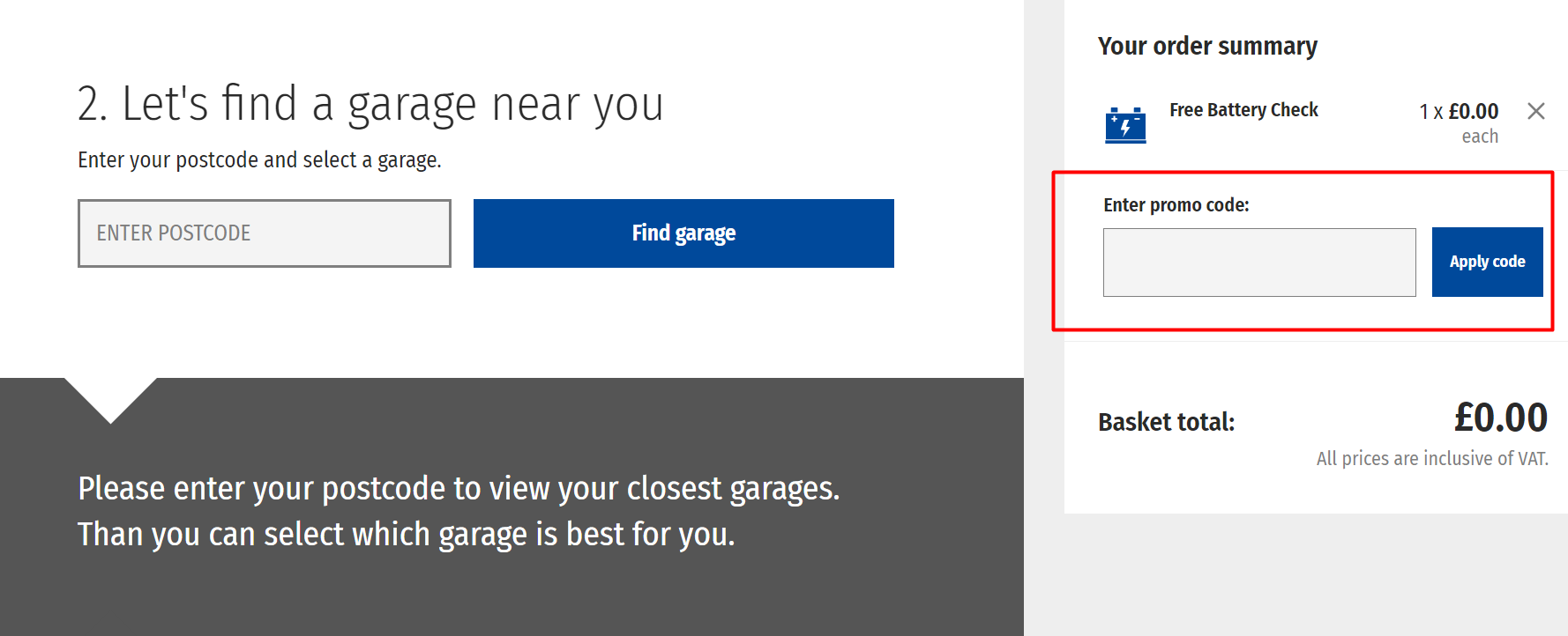 How do I use my discount code?