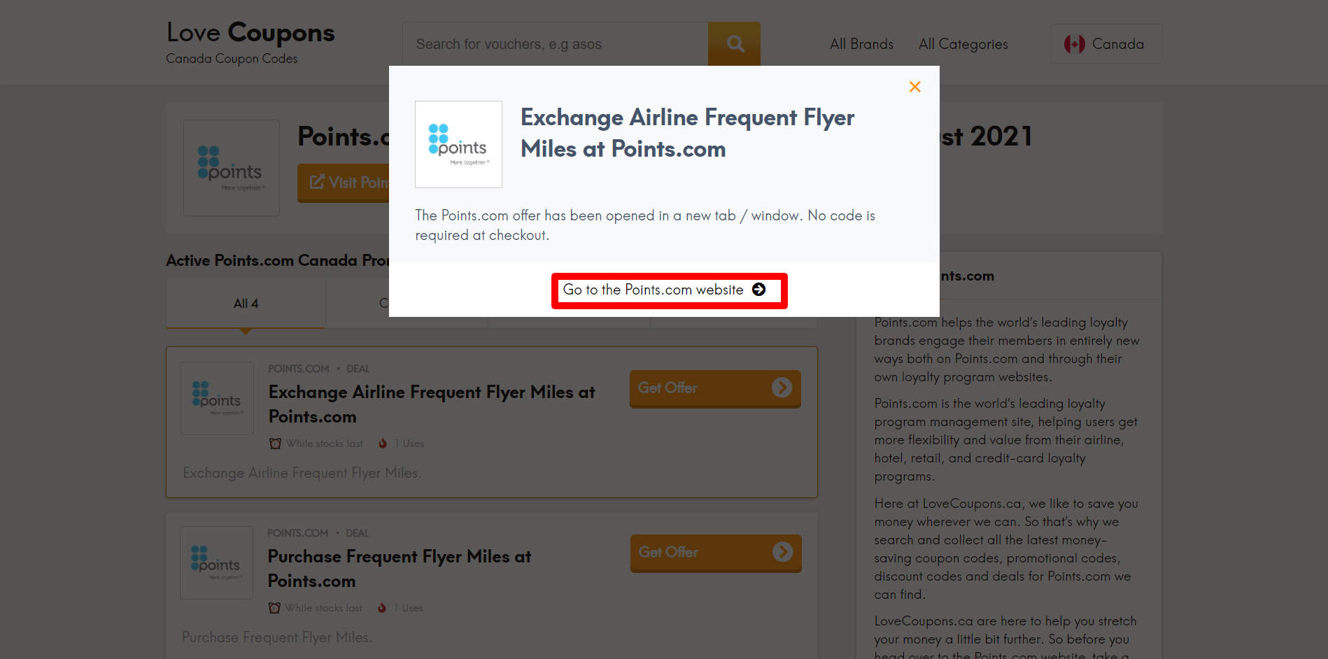 How Do I Use My Points.com Coupon Code?