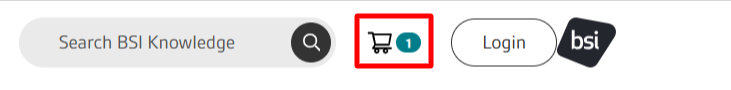 The BSI shopping page