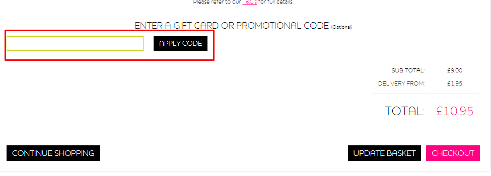 How do I use my Pretty Polly promotional code?