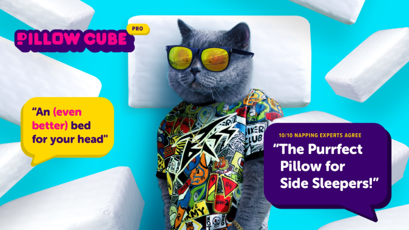 About Pillow Cube Homepage