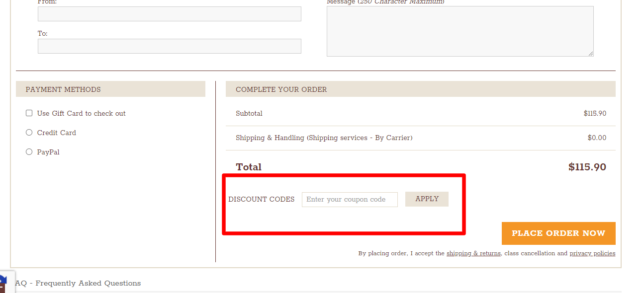 How do I use my EATALY coupon code?