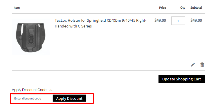 How do I use my Viridian Weapon Technologies discount code?