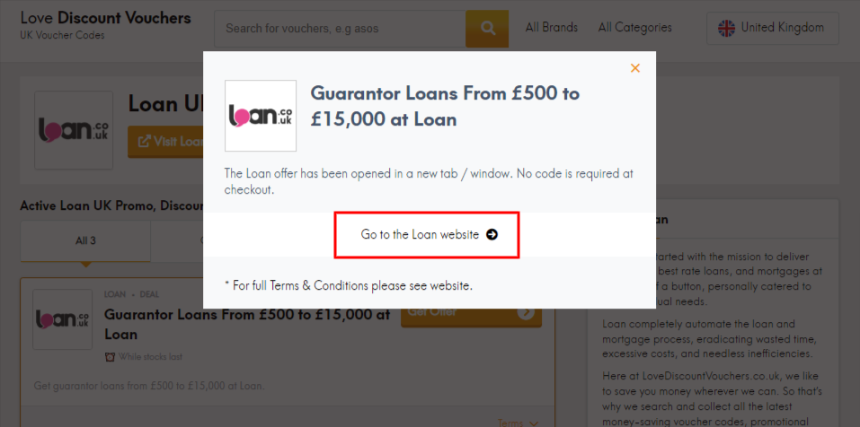 Loan Checkout