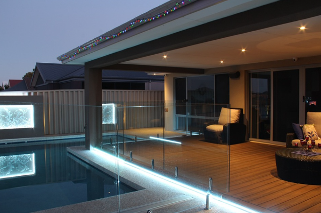 outdoor ceiling lighting purchased with a Wayfair discount code