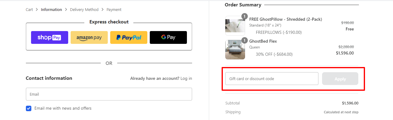 How Do I Use My Discount Code