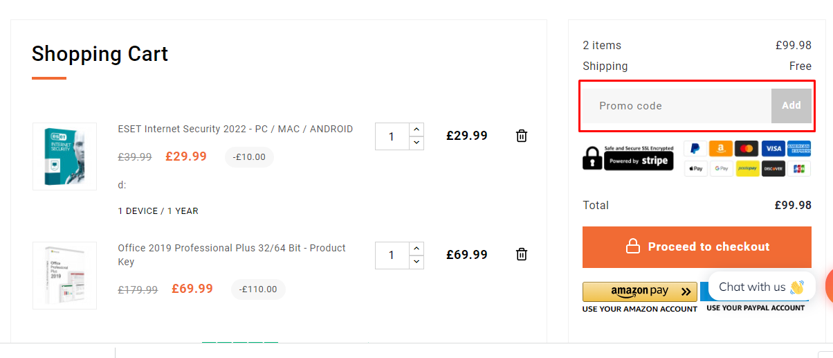 How do I use my Mr Key Shop promo code?