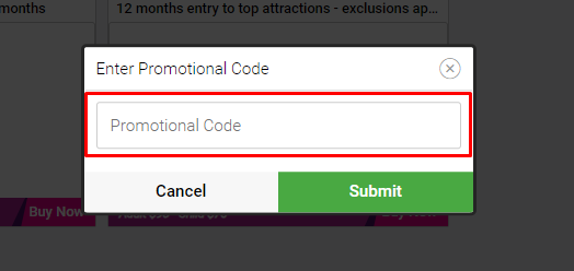 How do I use my Sydney Tower Eye promotional code?
