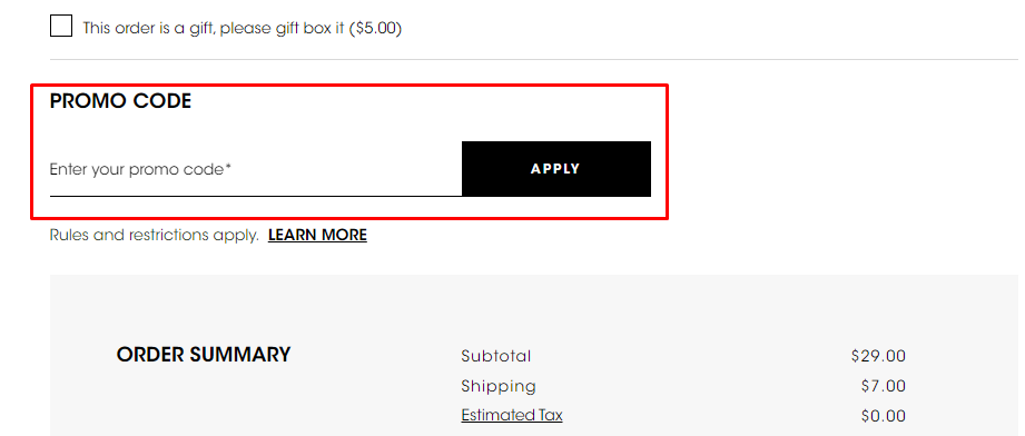How do I use my YSL Beauty promo code?