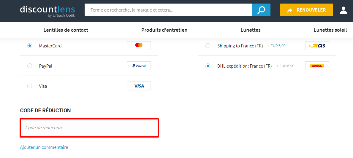 Informations de