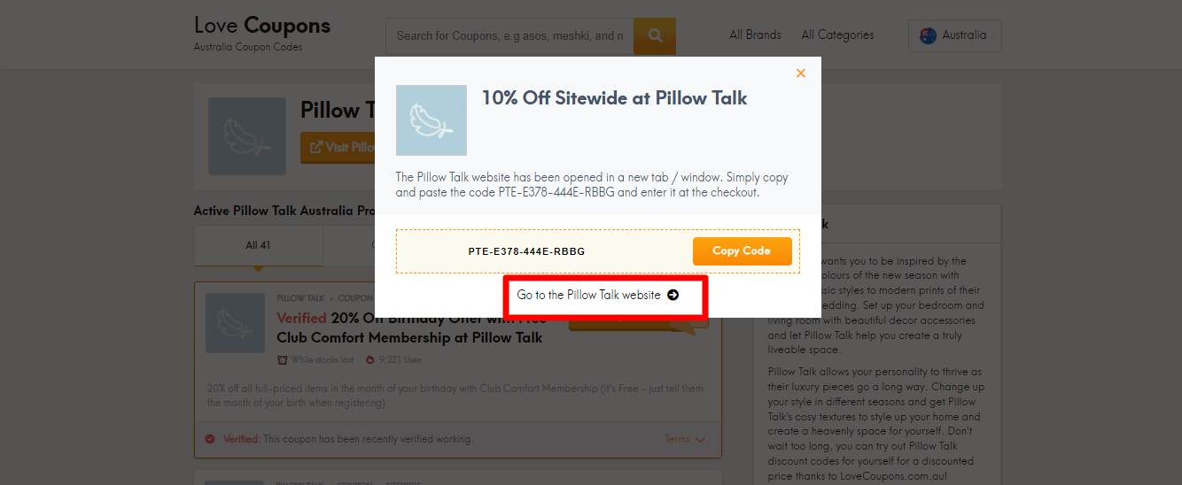 Pillow Talk Discount Codes Pillow Talk Coupons January 2023