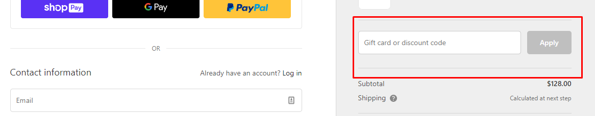 How do I use my PUR discount code?