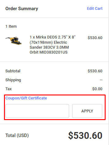 How do I use my 2Sand coupon code?