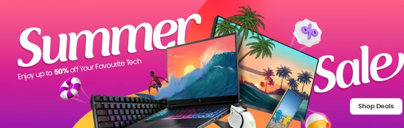 summer sale with 60% discount on some of Box.co.uk's laptops