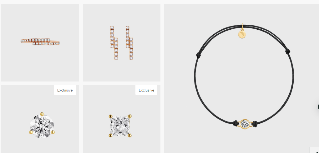 A round brilliant bezel cord with ballerina earrings, a ballerina ring and two flatback earrings