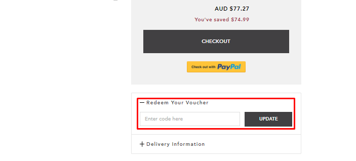 How do I use my Autograph Fashion voucher code?