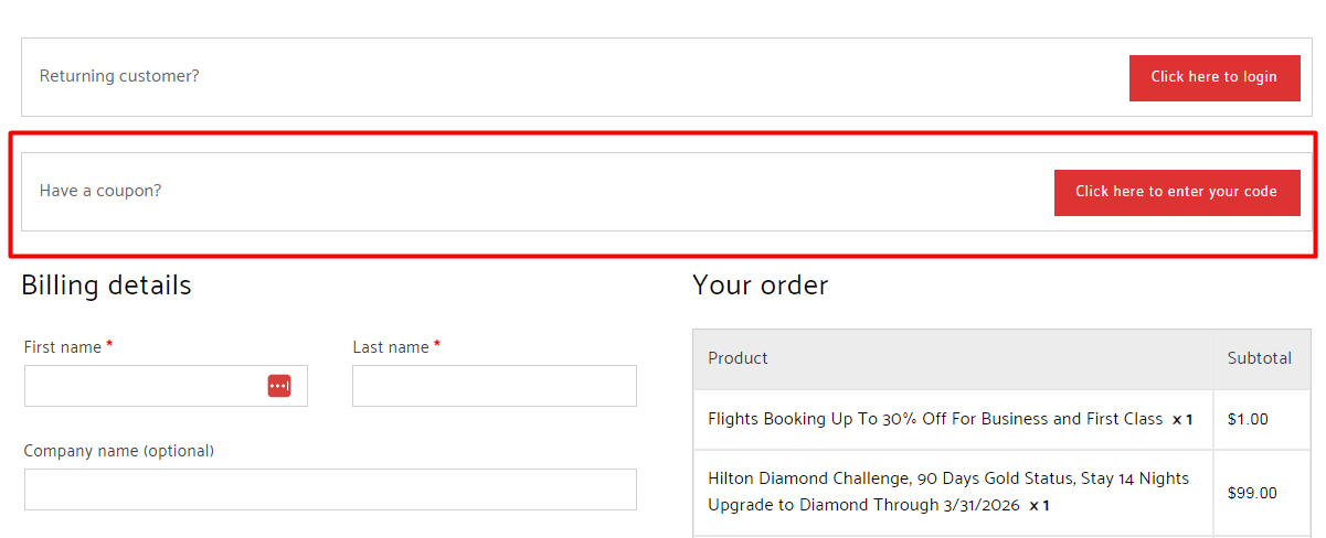 How do I use my MillionKM Be Privileged coupon code?