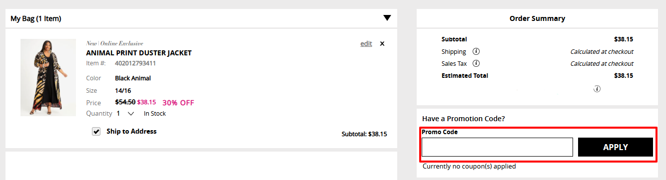 How Do I Use My Promo Code