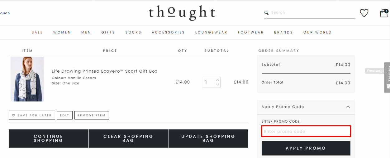 Thought Promo Code
