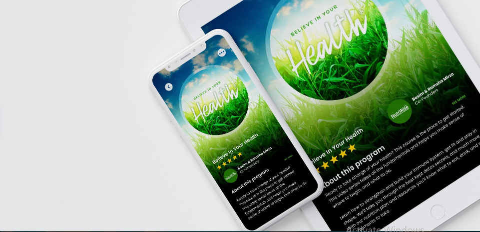 About NutriRise Homepage