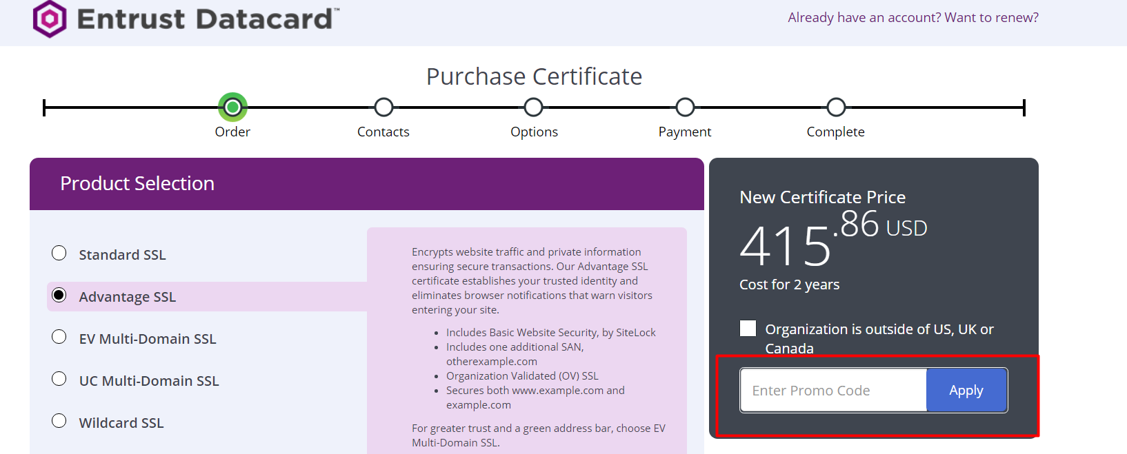 Entrust Datacard Discount Code July 2024