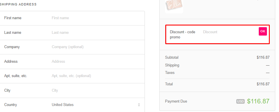 How do I use my Ellie discount code?