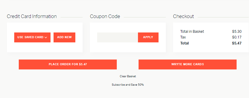 How do I use my Handwrytten coupon code?