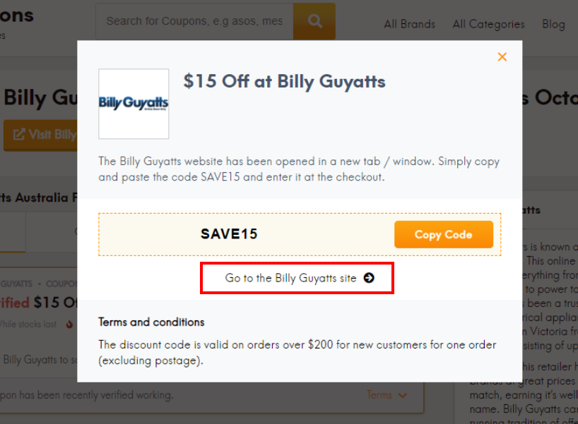 go to Billy Guyatts site